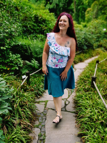 LaLuv Top, OneShoulder Sommertop, Ebook