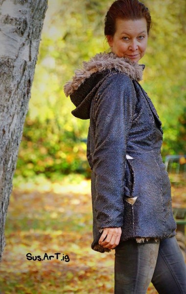 Carla, Allwetter-Jacke für Damen, Schnittmuster