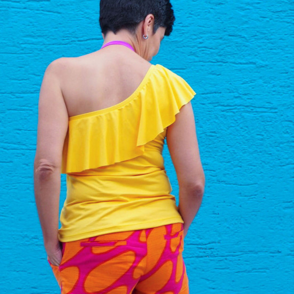 LaLuv Top, OneShoulder Sommertop, Ebook