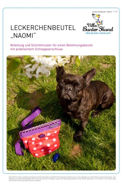 Leckeribeutel für Hunde selber nähen