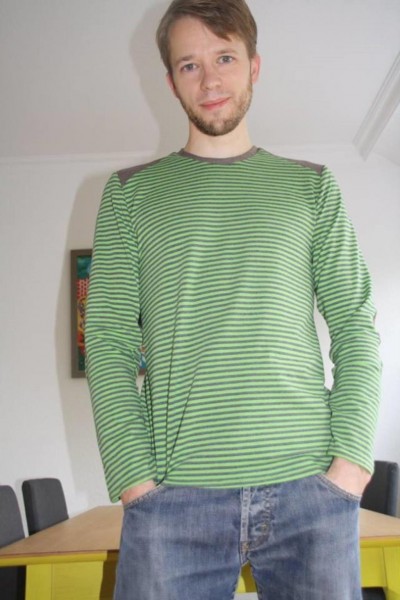 Mister Pepe, Herrenshirt mit Schulterpasse, Schnittmuster