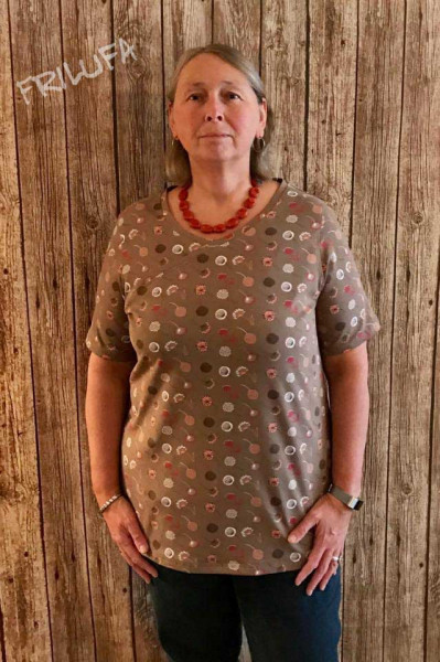 Big Lady Zeena, Plus-Size-Damenshirt, Schnittmuster