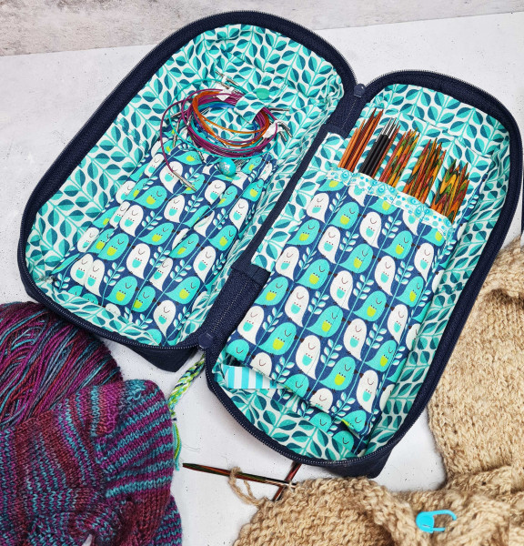 Alles fürs Stricken dabei im OrganizeME, Nähanleitung