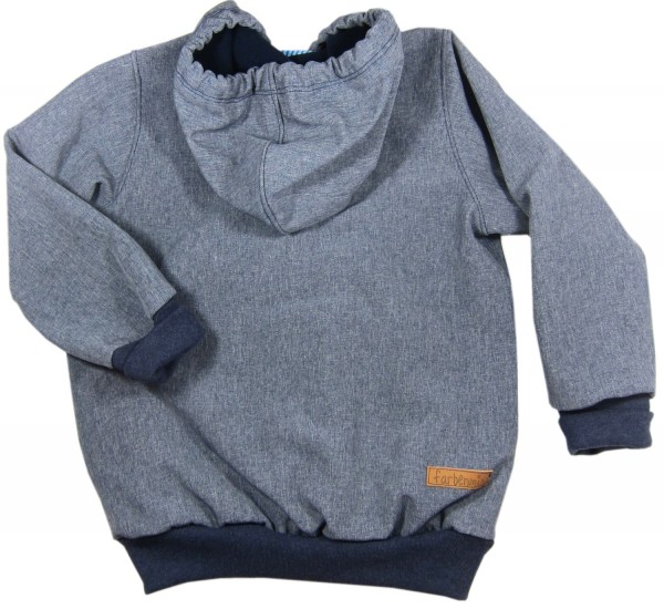 Softshell Schnittmuster Windbreaker Hoodie Xanthos von farbenmix