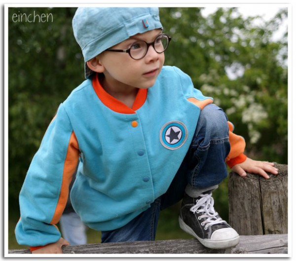 DAPHNE, Collegejacke, Schnittmuster