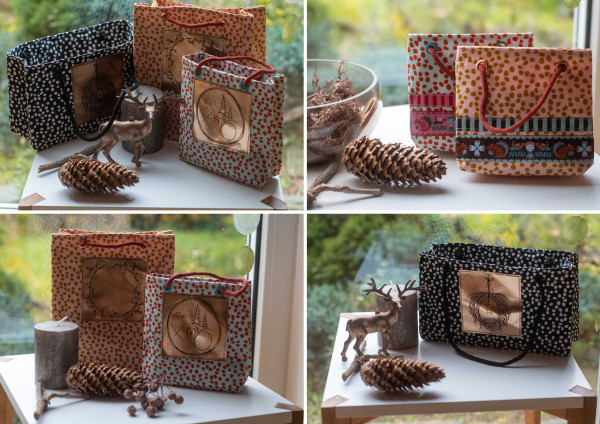 Edle Geschenketaschen DIY Anleitung zum Selbernähen