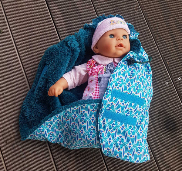 Puppen-Schlafsack und Kuscheldecke, Kreativ-Ebook als Geschenk