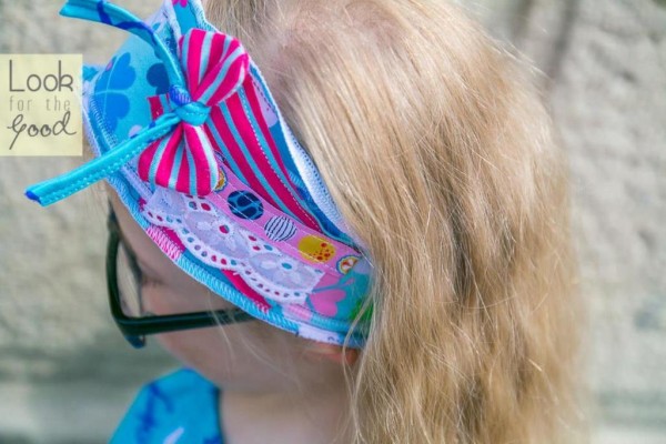 Mia's Tulleband, Stirnband für Kinder mit Downsyndrom, Schnittmuster