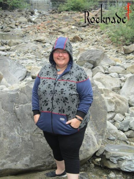 Big Lady Sky, Sweatjacke, Schnittmuster