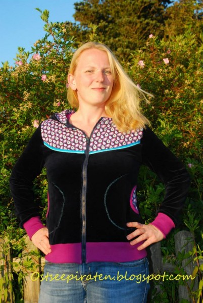 Lady Bella, Sweatjacke, Schnittmuster