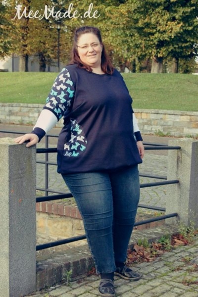 Mamacita XL, Plus-Size-Shirt, Schnittmuster