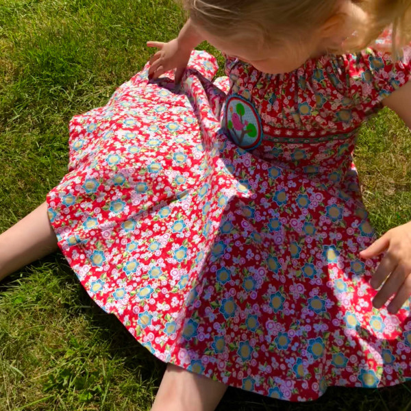 Elodie, Drehkleid, Schnittmuster