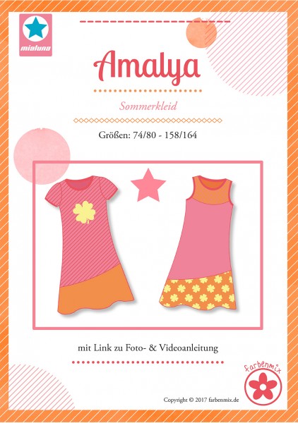 Amalya Sommerkleid Schnittmuster Cover