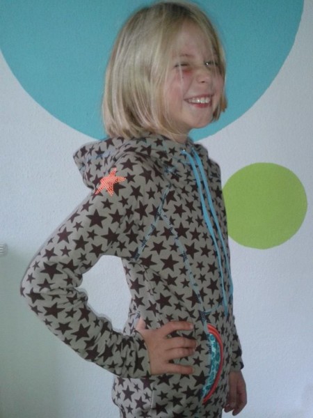 Comet, Hoodie Schnittmuster, MiaLuna