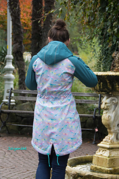 Lady Cadiz, Damenparka - Softshelljacke, Schnittmuster mialuna