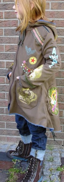 JADE, Kindermantel, Schnittmuster