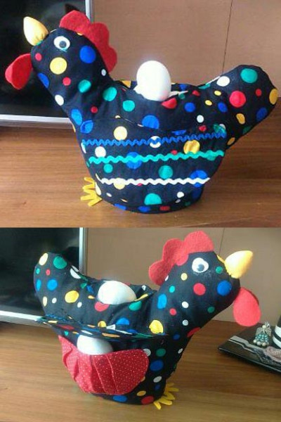 Eierhenne Hennriette, Nähanleitung