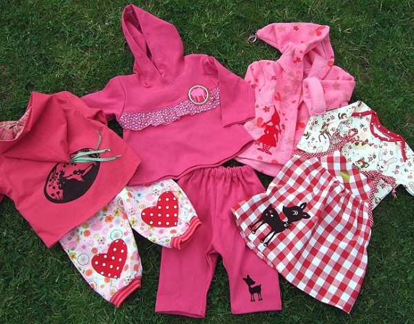 Zwergenverpackung Vol. 1, Baby Schnittmuster Set