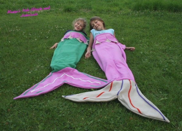 Meerjungfrau Kuschelflossen, Kreativ-FREEbook als Geschenk