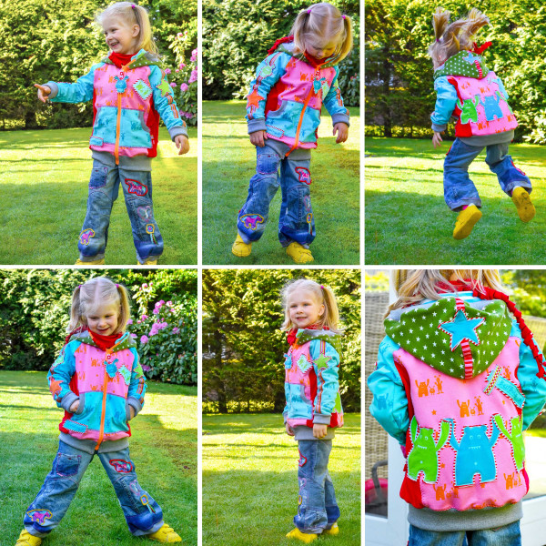 BANDITO, Sweatjacke, Schnittmuster