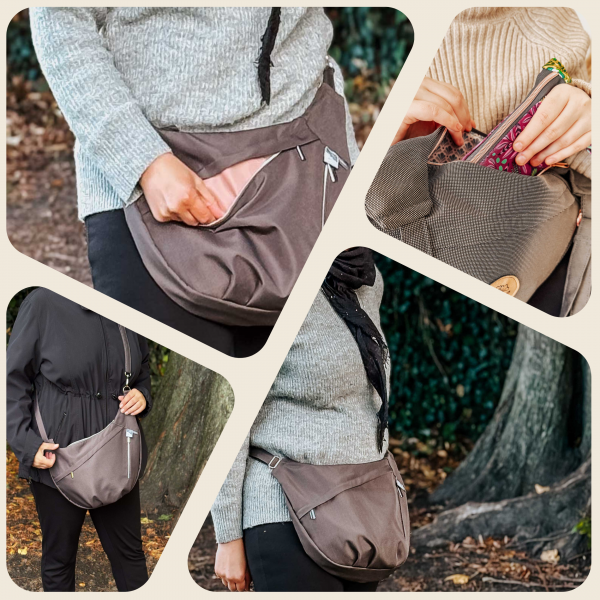 Tasche mit viel Stauraum, Ebook farbenmix