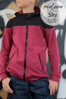 Sky, Sweatjacke für Kids, Schnittmuster-AKTION