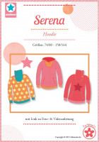 Serena, Kinder-Hoodie, Schnittmuster