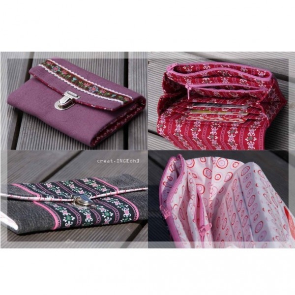 Geldbörse "Wildspitz" nähen, kostenloses Schnittmuster zum Downloaden