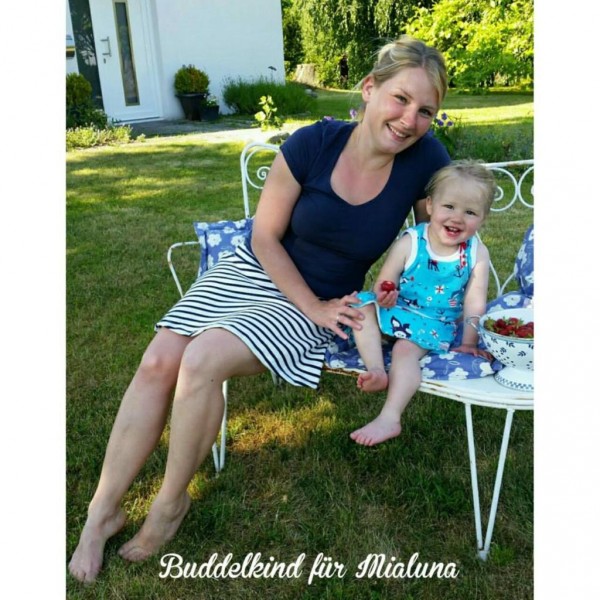 Lady Kenya, Damen-Jerseyrock, Schnittmuster