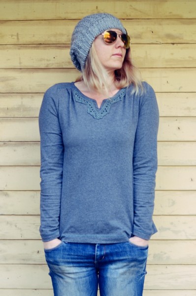 Luna, Damen-Passenshirt, Schnittmuster