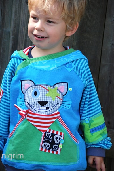 GONZALO, Hoodie, Schnittmuster