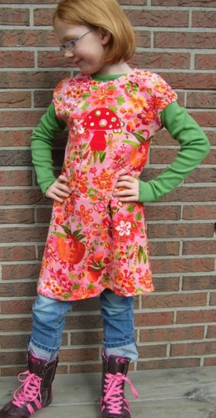 AMELIE, Tunika Kleid, Schnittmuster