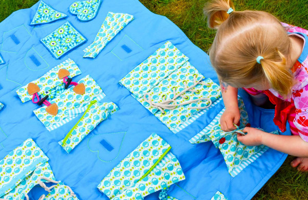 Spieldecke für Formen(t)decke(r), Nähanleitung
