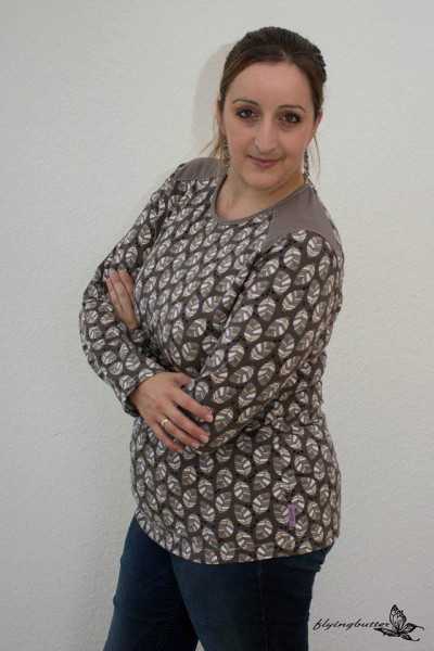 Big Lady Pepe, Plus-Size-Shirt, Schnittmuster