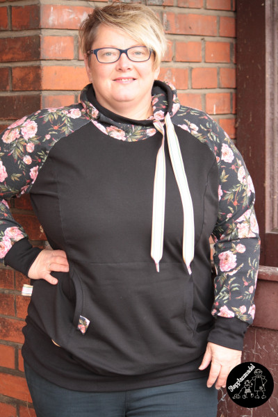 Big Lady Comet, Plus-Size-Hoodie, Schnittmuster