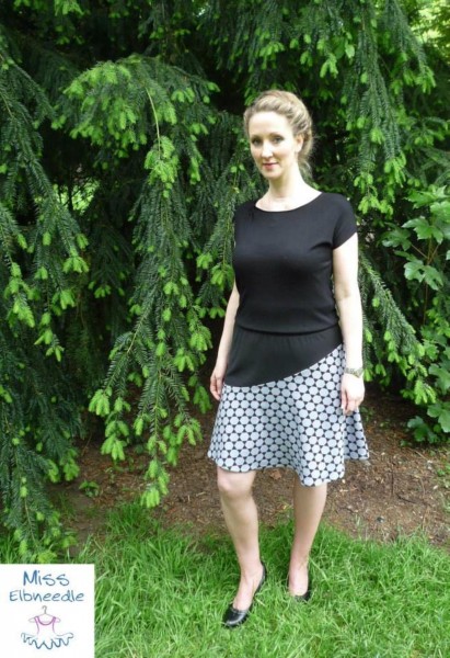 Lady Kenya, Damen-Jerseyrock, Schnittmuster