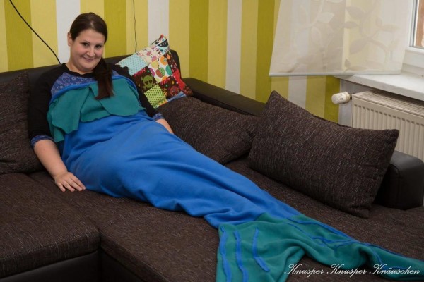 Meerjungfrau Kuschelflossen, Kreativ-FREEbook als Geschenk