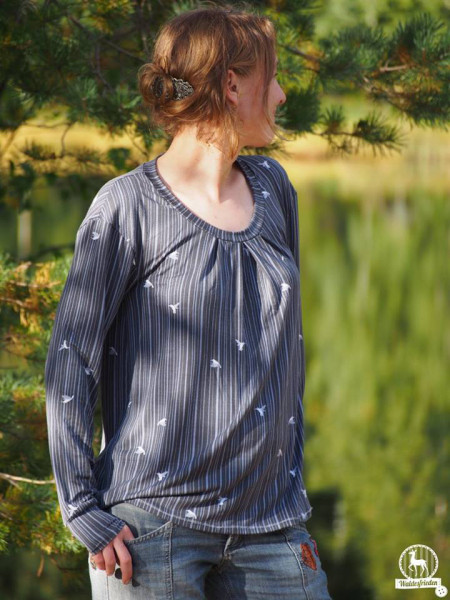 Lady Leana, Lässiges Damenshirt, Schnittmuster