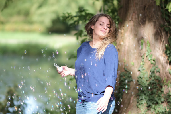 pedilu Blusenshirt Oversize Fledermausärmel Ebook