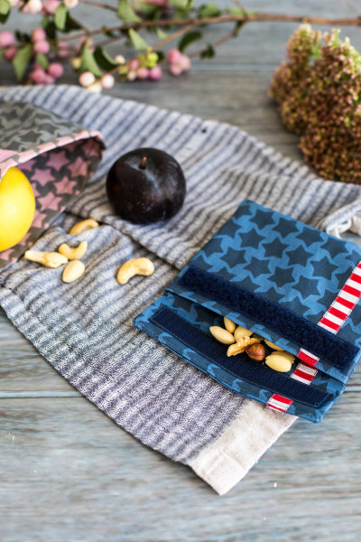 Freebook Snackpakje, Nähanleitung als Geschenk