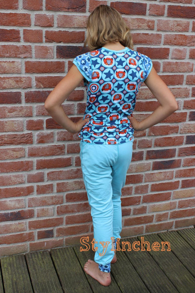 DONNA, Sweathose, Schnittmuster