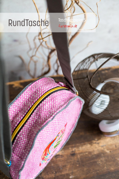 Rundtasche, Ebook-Schnittmuster