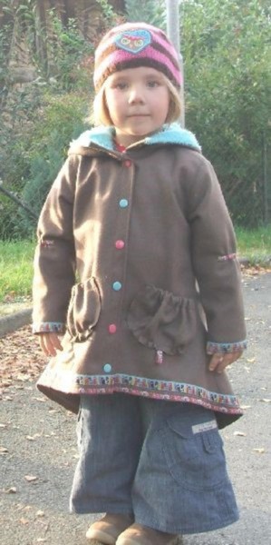 JADE, Kindermantel, Schnittmuster
