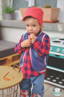 Vorschau: Schnittmuster Vorschau: Schnittmuster Kleinkindweste "Fria"