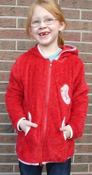 kleinPELLWORM, Fleecejacke, Schnittmuster