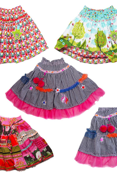 Lisann, Stufenrock, Schnittmuster