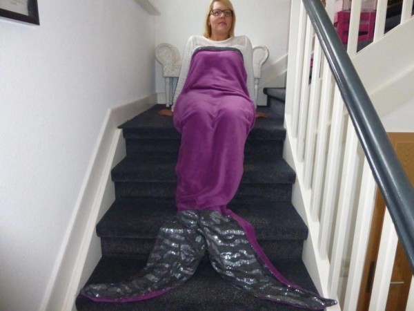 Meerjungfrau Kuschelflossen, Kreativ-FREEbook als Geschenk