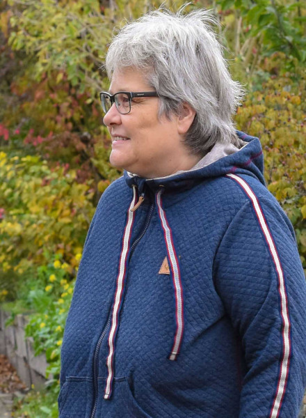 Big Lady Sky, Sweatjacke, Schnittmuster