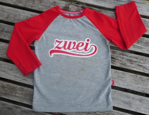 Raglanshirt, Klimperklein, Schnittmuster