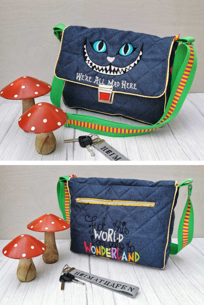 Umhängetasche Idde Schnittmuster Ebook von Puschenhexe